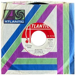 Single <br>USA (45-2849) <br>Black Dog / Black Dog (Promo #2)