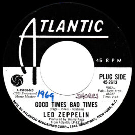 Single <br>USA (45-2613) <br>Good Times Bad Times / Communication Breakdown (Promo #4)