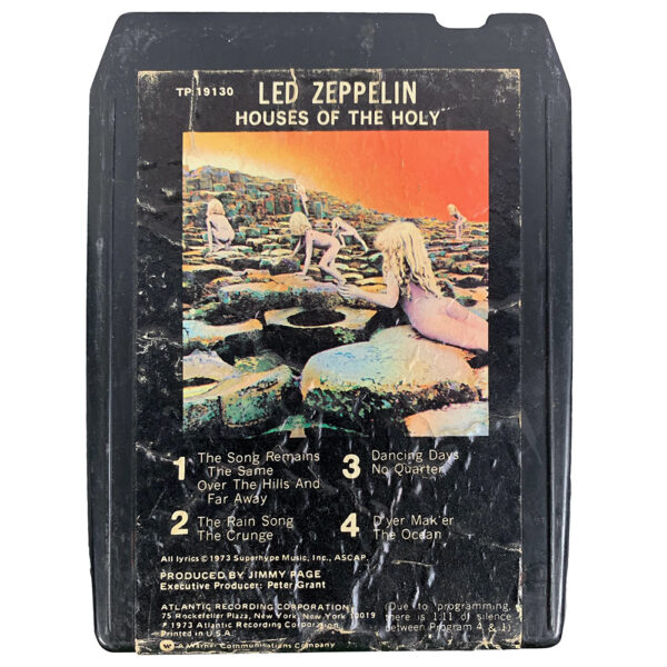 8-Track <br>Houses of the Holy <br>USA (TP 19130)
