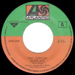 Single <br>Venezuela (200.243) <br>Black Dog / Rock and Roll