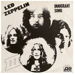Single <br>Belgium (BE 650222) <br>Immigrant Song / Hey, Hey What Can I Do (#3)