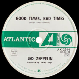 Single <br>New Zealand (AK-2914) <br>Good Times Bad Times / Communication Breakdown (promo)