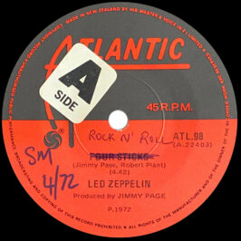 Single <br>New Zealand (ATL.98) <br>Rock and Roll / Four Sticks (#2)