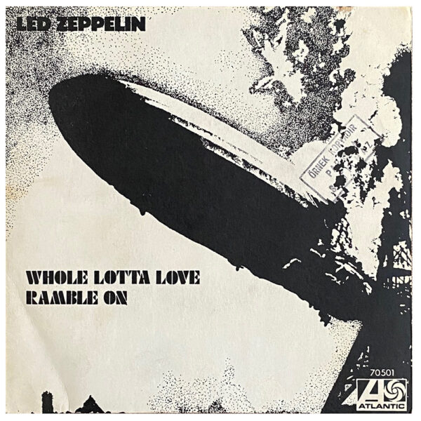 Single <br>Turkey (70501) <br>Whole Lotta Love / Ramble On (Promo)