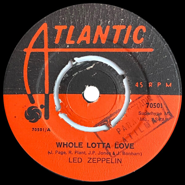 Single <br>Turkey (70501) <br>Whole Lotta Love / Ramble On (Promo) - Image 4