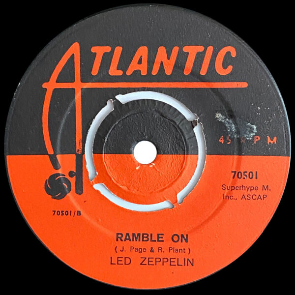 Single <br>Turkey (70501) <br>Whole Lotta Love / Ramble On (Promo) - Image 6