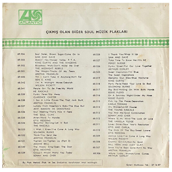 Single <br>Turkey (70504) <br>Living Loving Maid / Bring It On Home (#5) - Image 2