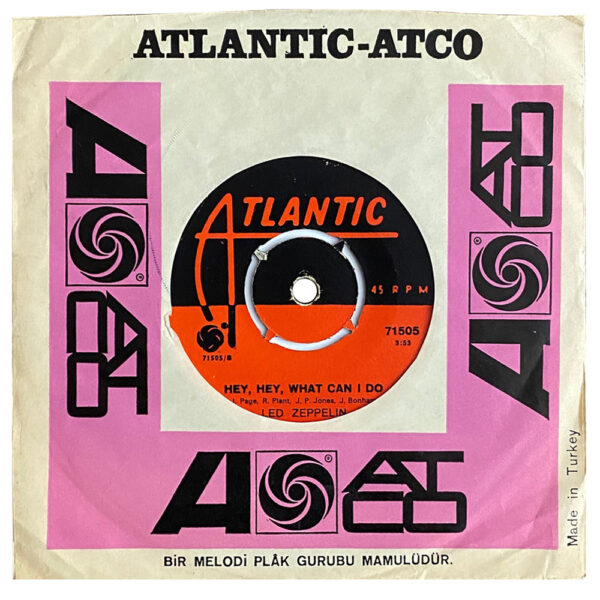 Single <br>Turkey (71505) <br>Immigrant Song / Hey, Hey, What Can I Do (#3) - Image 2