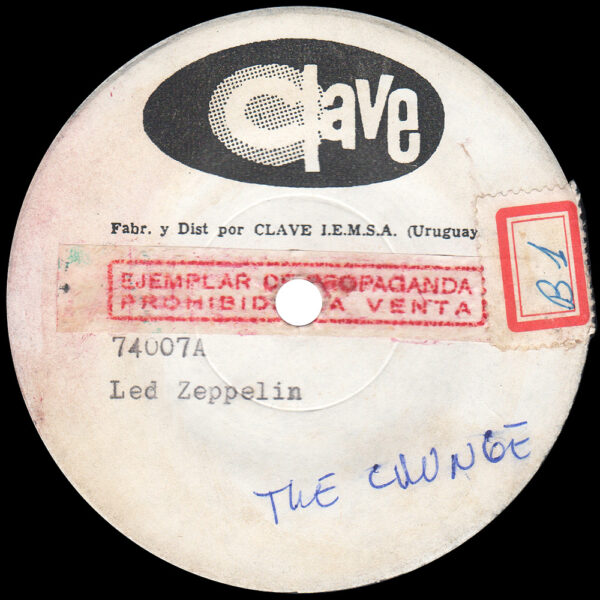 Single <br>Uruguay (74007) <br>The Crunge / D'yer Mak'er (Test Pressing #2) - Image 3