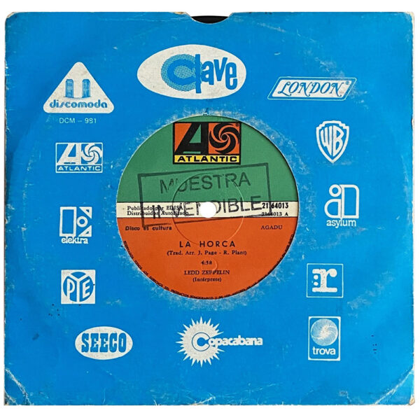 Single <br>Uruguay (21.64013) <br>Gallows Pole / Immigrant Song (Promo #1)