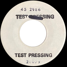 Single <br>USA (45-2986) <br>D'yer Mak'er / The Crunge (Test Pressing #3)