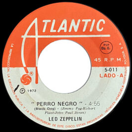 Single <br>Venezuela (5-011) <br>Black Dog / Rock and Roll (#3)