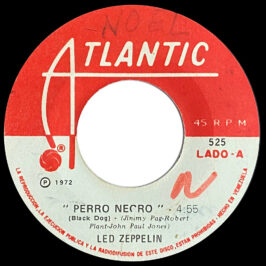 Single <br>Venezuela (525) <br>Black Dog / Rock and Roll