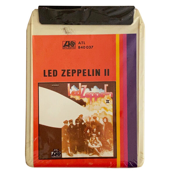 8-Track <br>Led Zeppelin II <br>Germany (ATL 840 037)