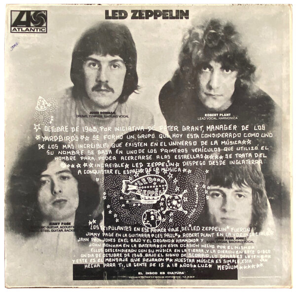 LP <br>Led Zeppelin <br>Venezuela (50.014) - Image 2