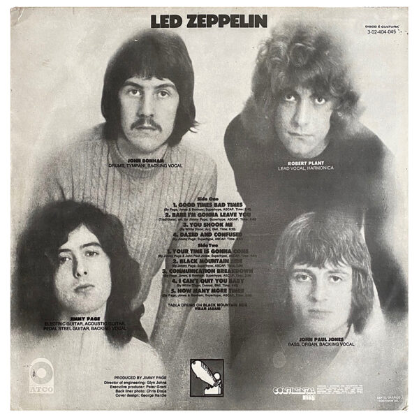 LP <br>Led Zeppelin <br>Brazil (3-02-404-045) #1 - Image 2