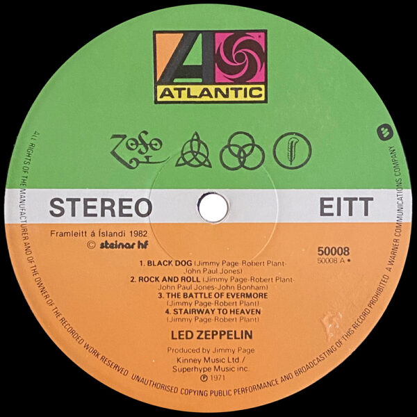 LP <br>Led Zeppelin IV <br>Iceland (50008) - Image 3