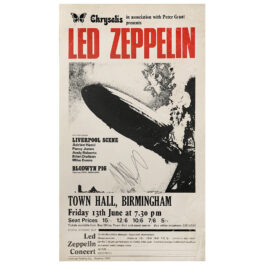 Concert Advertisement <br>1969.06.13 <br>Birmingham, UK (Handbill)