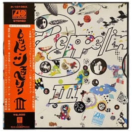 LP <br>Led Zeppelin III <br>Japan (P-10106A) #1