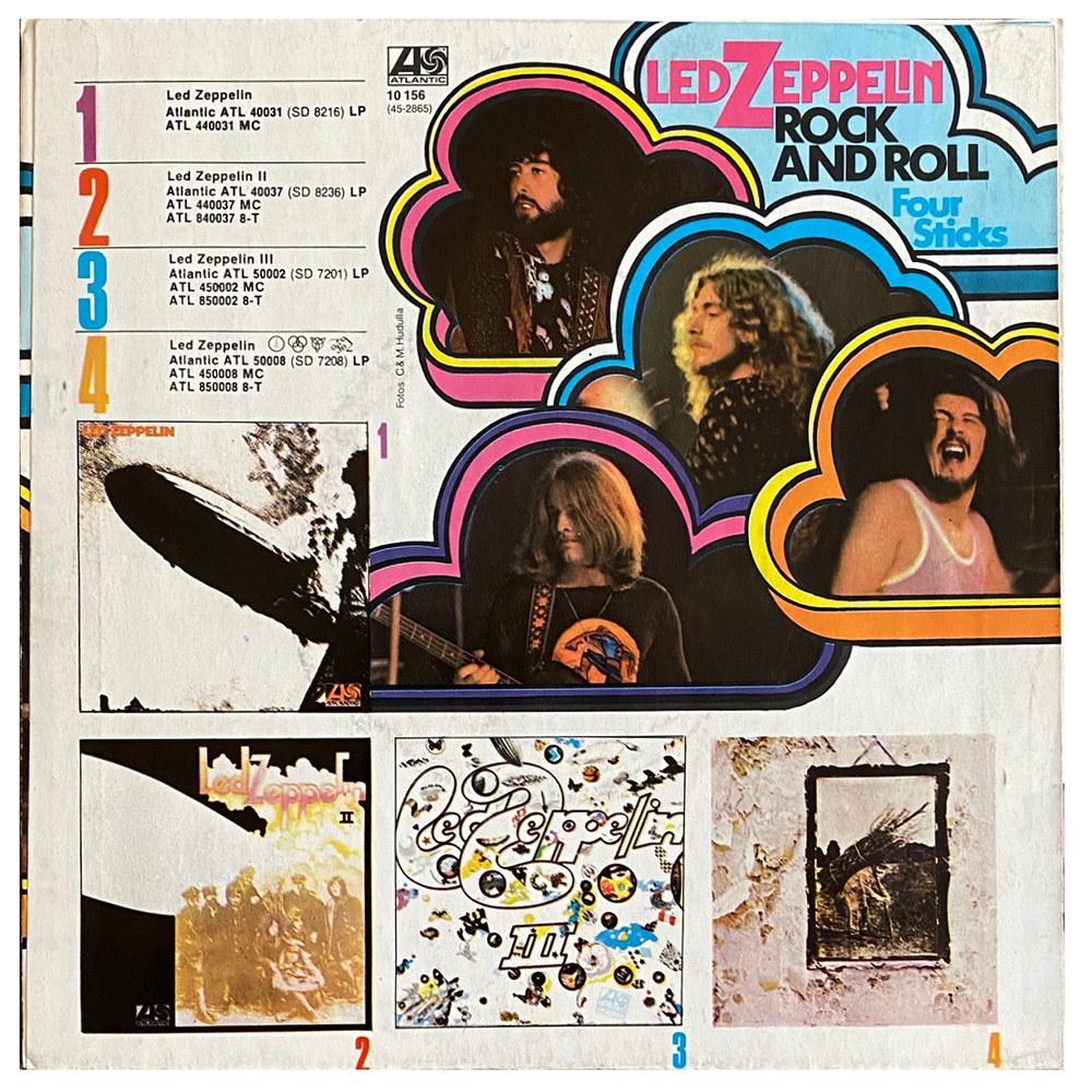 Single <br>Germany (ATL 10156) <br>Rock and Roll / Four Sticks (#4) - Image 2