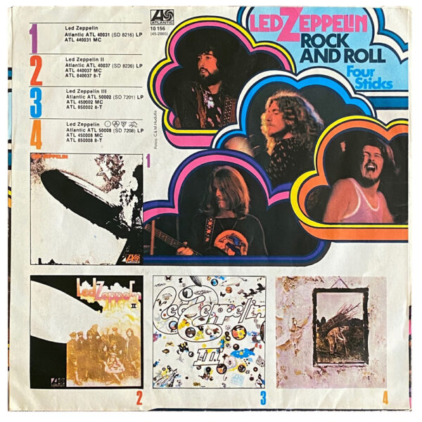 Single <br>Germany (ATL 10156) <br>Rock and Roll / Four Sticks (#7) - Image 2