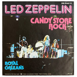 Single <br>Germany (SSK 19407) <br>Candy Store Rock / Royal Orleans (Test Pressing #2)