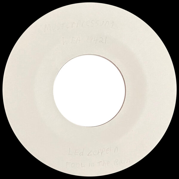 Single <br>Germany (SS 19421) <br>Fool In Rain / Hot Dog (Test Pressing #1)
