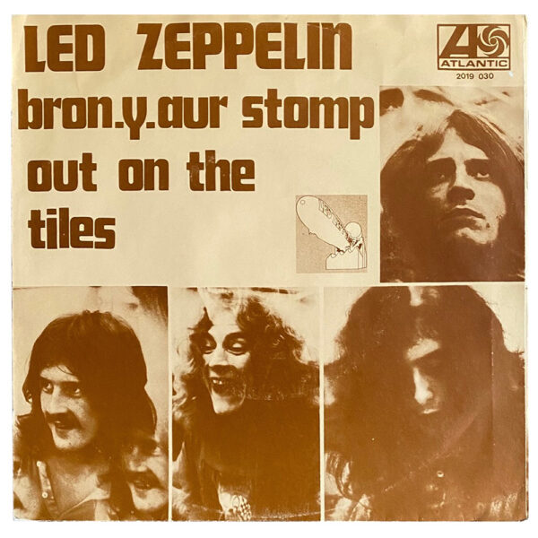 Single <br>Holland (2019 030) <br>Bron-Y-Aur Stomp / Out On The Tiles (#2) - Image 2