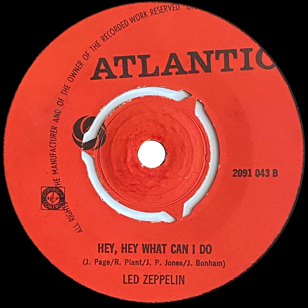 Single <br>Holland (2091 043) <br>Immigrant Song / Hey, Hey What Can I Do (#4) - Image 4