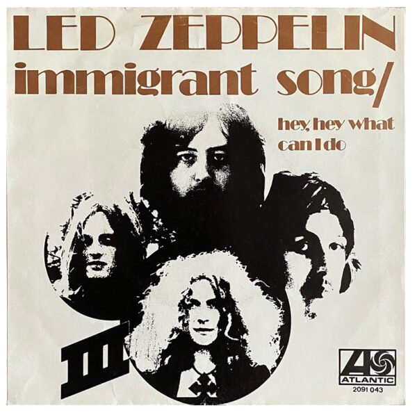 Single <br>Holland (2091 043) <br>Immigrant Song / Hey, Hey What Can I Do (#1) - Image 2