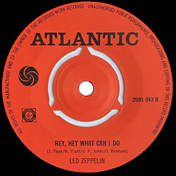 Single <br>Holland (2091 043) <br>Immigrant Song / Hey, Hey What Can I Do (#1) - Image 4
