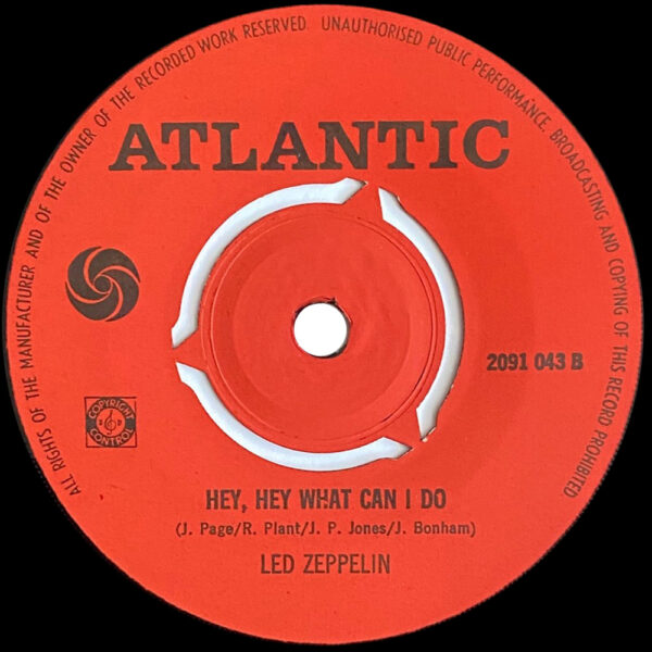 Single <br>Holland (2091 043) <br>Immigrant Song / Hey, Hey What Can I Do (#2) - Image 4
