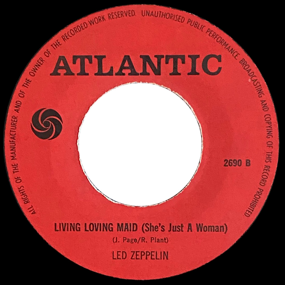 Single <br>Holland (2690) <br>Whole Lotta Love / Living Loving Maid (#3) - Image 4