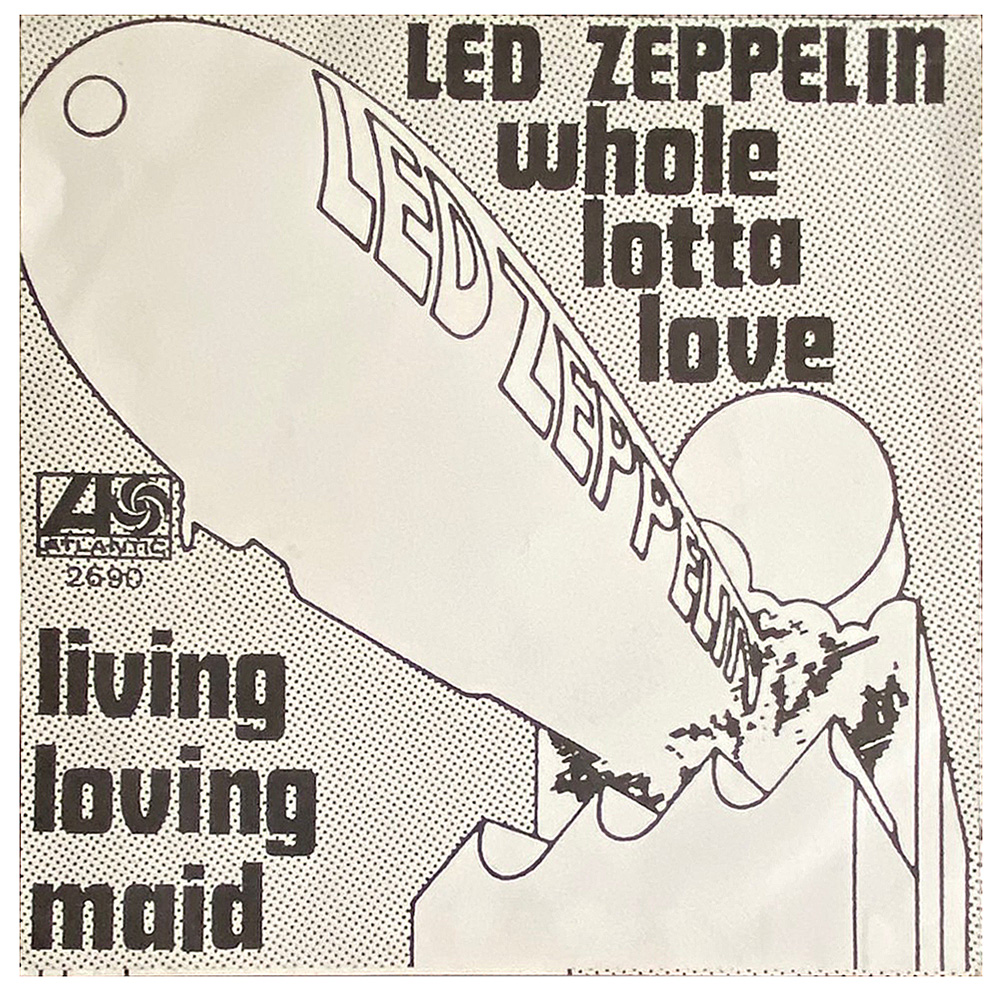 Single <br>Holland (2690) <br>Whole Lotta Love / Living Loving Maid (#4) - Image 2