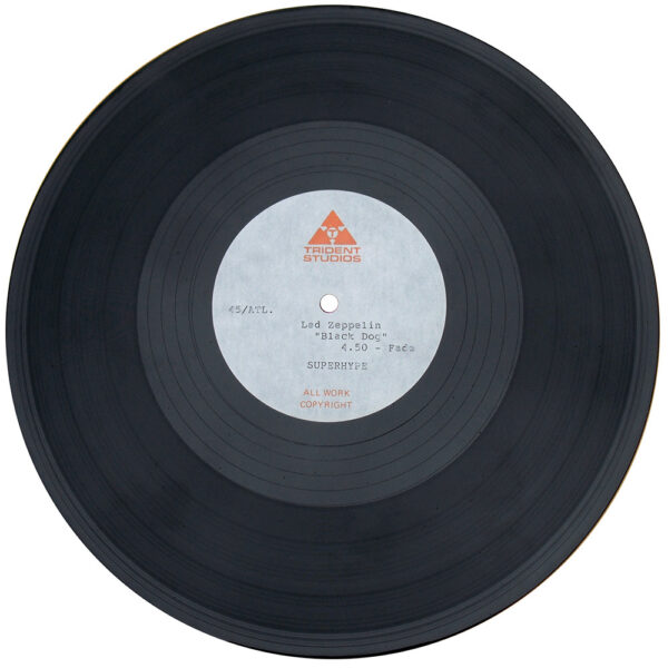Single <br>United Kingdom (N/A) <br>Black Dog, 10" (Acetate) - Image 2