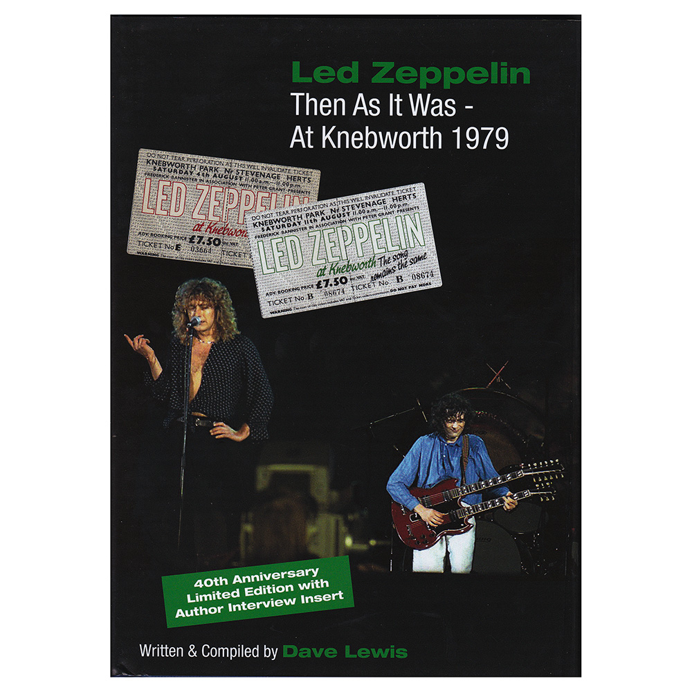 Book <br>Then as it Was - at Knebworth 1979, 2019 (UK)