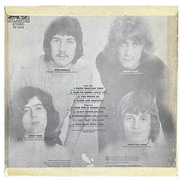 LP <br>Led Zeppelin <br>South Korea (487) #1 - Image 2