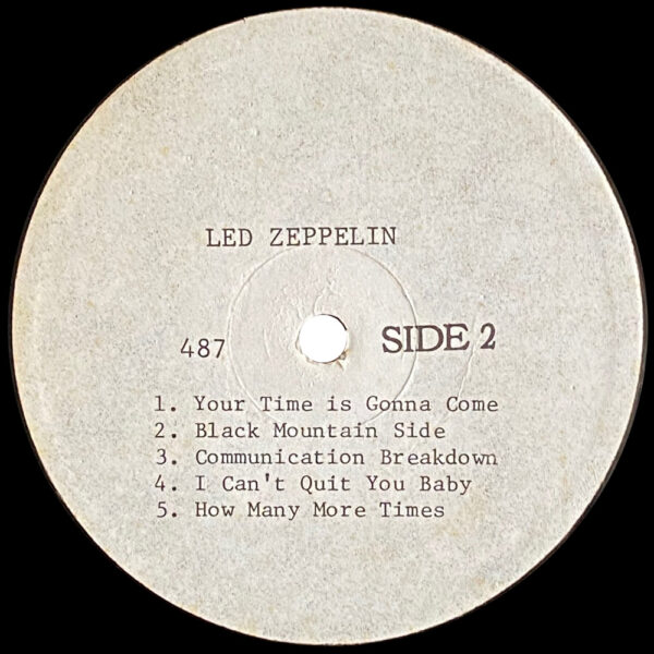 LP <br>Led Zeppelin <br>South Korea (487) #1 - Image 4