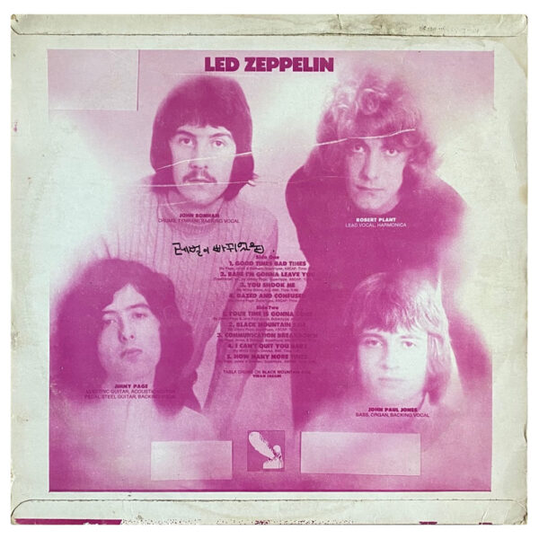 LP <br>Led Zeppelin <br>South Korea (BR 230) #1 - Image 2