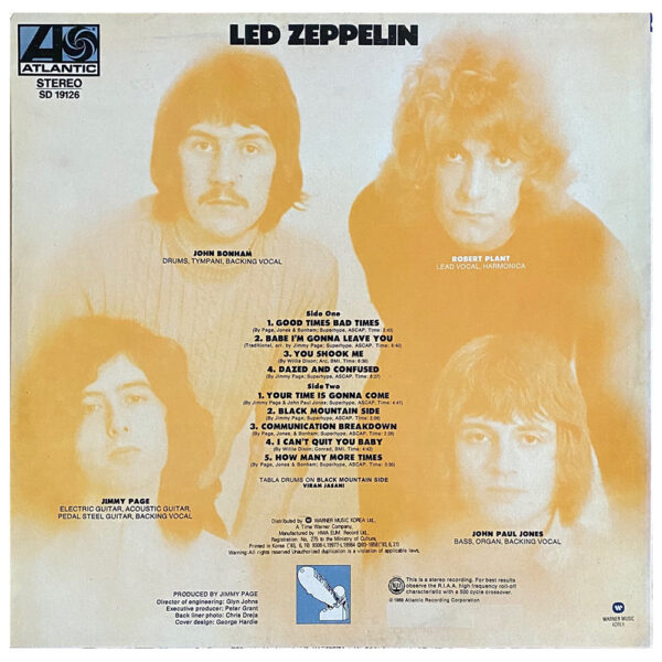 LP <br>Led Zeppelin <br>South Korea (7567-81525-1) - Image 2