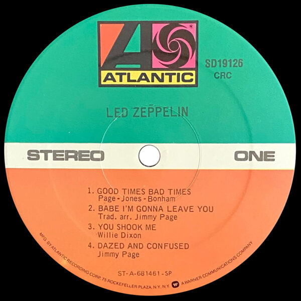 LP <br>Led Zeppelin <br>USA, Columbia House (SD 19126 CRC) - Image 3