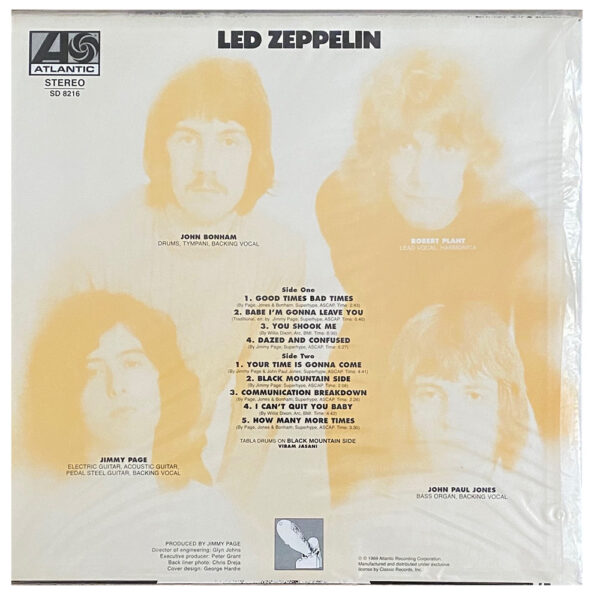 LP <br>Led Zeppelin <br>USA, 200g (SD 8216) - Image 2