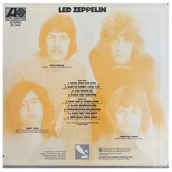 LP <br>Led Zeppelin <br>USA, Super Saver (SD 8216) - Image 2