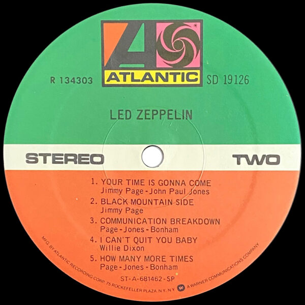 LP <br>Led Zeppelin <br>USA, RCA (SD 19126) - Image 4
