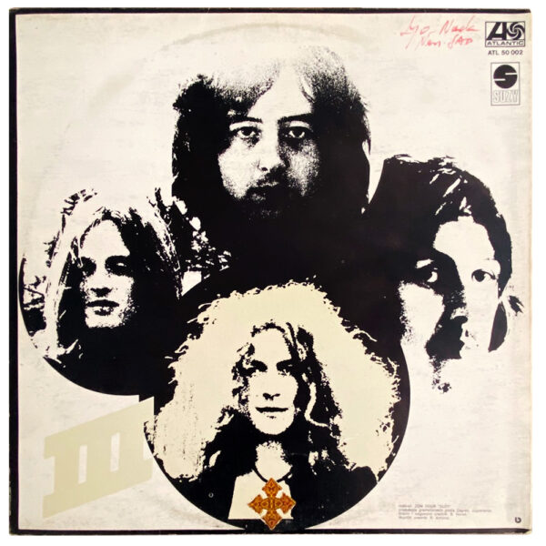 LP <br>Led Zeppelin III <br>Yugoslavia (ATL 50002) #2 - Image 2