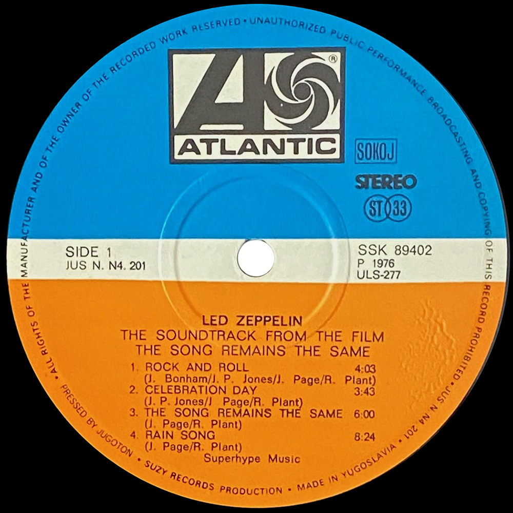 LP <br>TSRTS <br>Yugoslavia (SSK 89402) #3 - Image 3