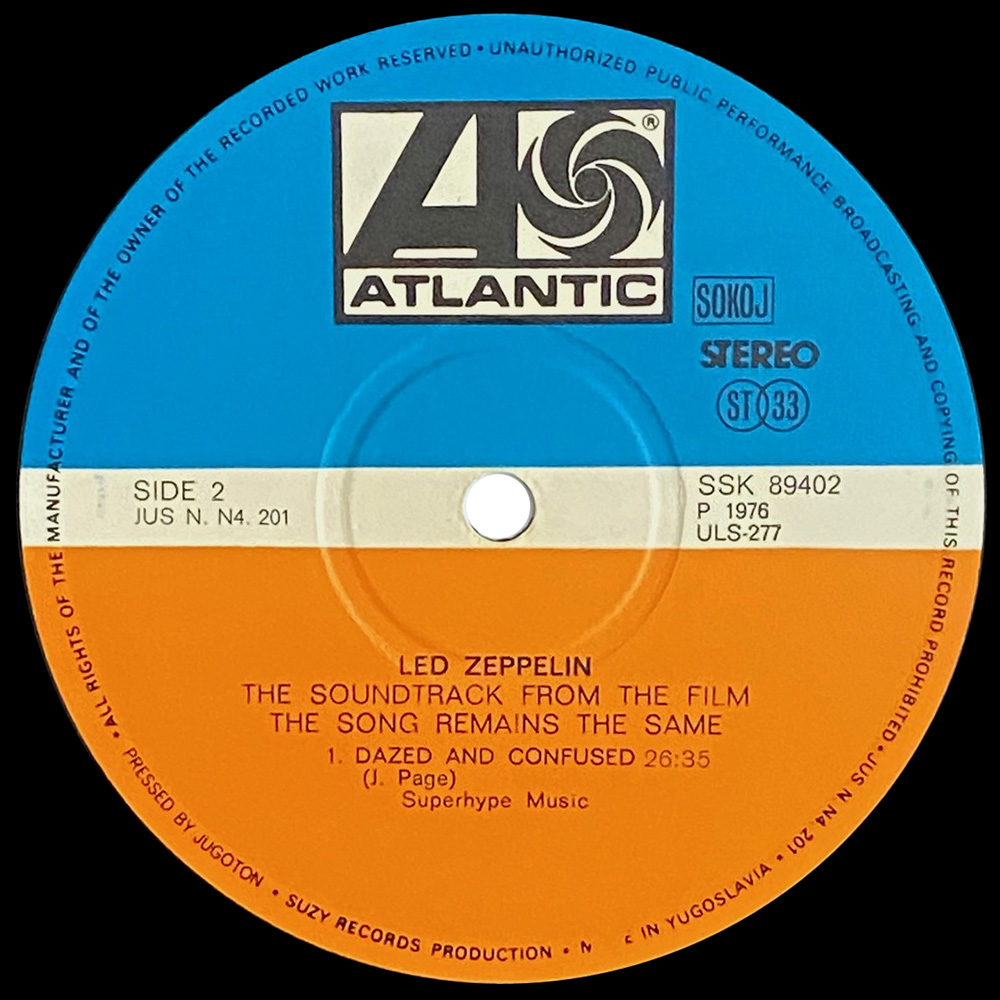 LP <br>TSRTS <br>Yugoslavia (SSK 89402) #3 - Image 4