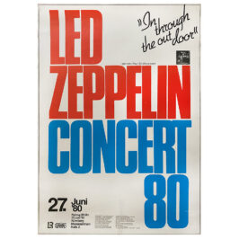 Concert Advertisement <br>1980.06.27 <br>Nuremberg, DE (Poster)