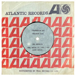 Single <br>South Africa (N/A) <br>Celebration Day / Immigrant Song (Acetate)