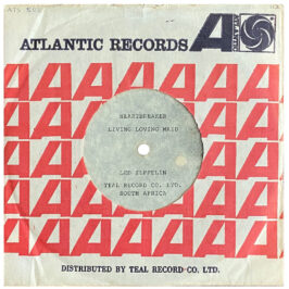 Single <br>South Africa (N/A) <br>Heartbreaker / Living Loving Maid (Acetate)